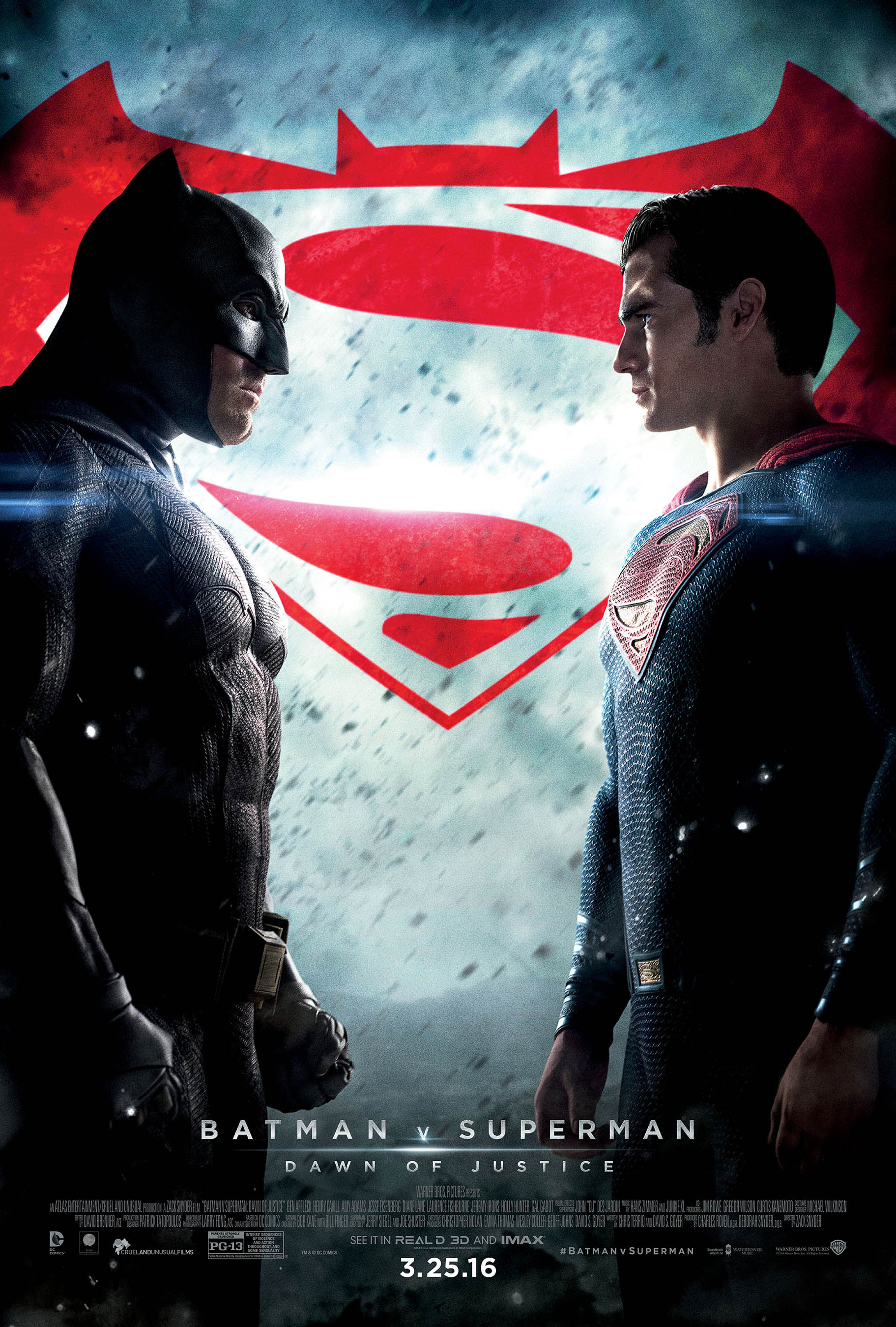 Batman v Superman (2016) movie poster download