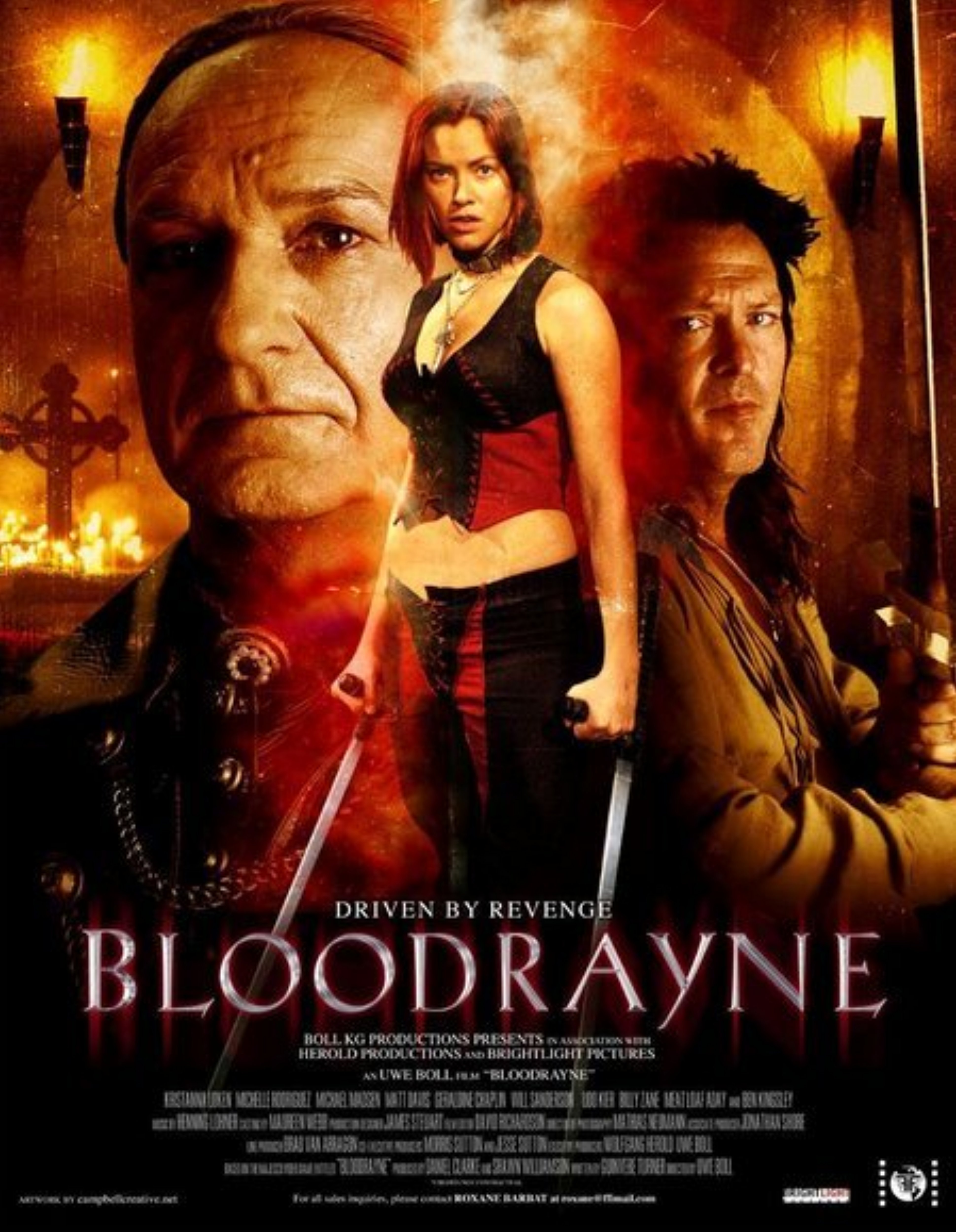 BloodRayne (2005) movie poster download