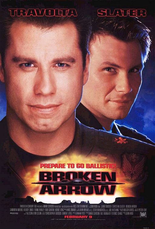 Broken Arrow (1996) movie poster download