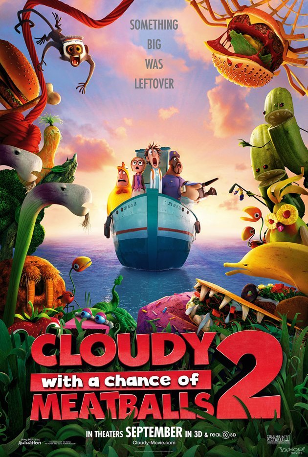 Cloudy with a Chance of Meatballs 2 (2013) (English) movie poster download