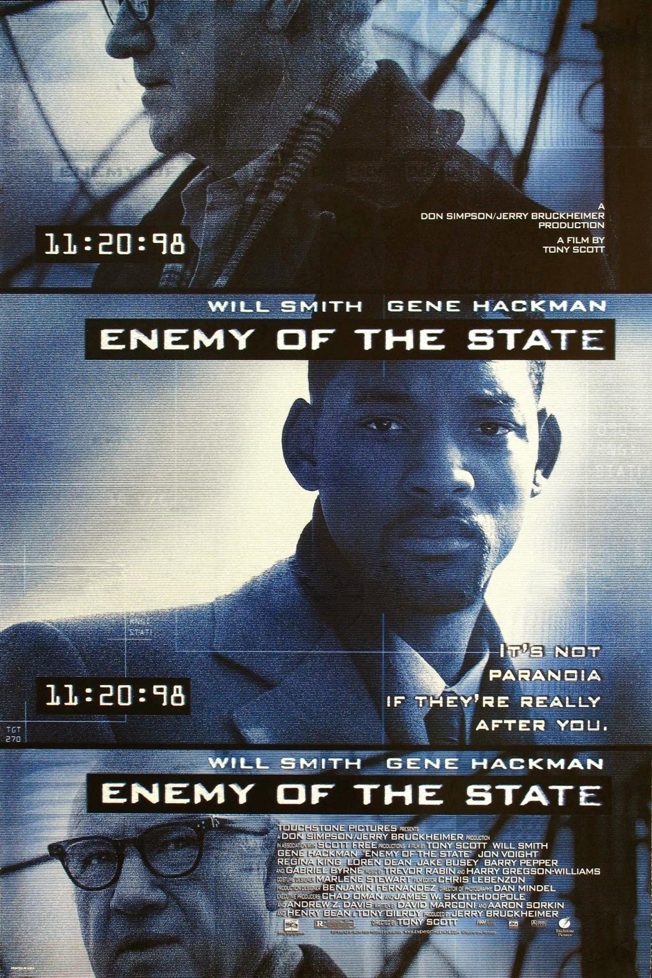 Enemy Of The State (1998) movie poster download