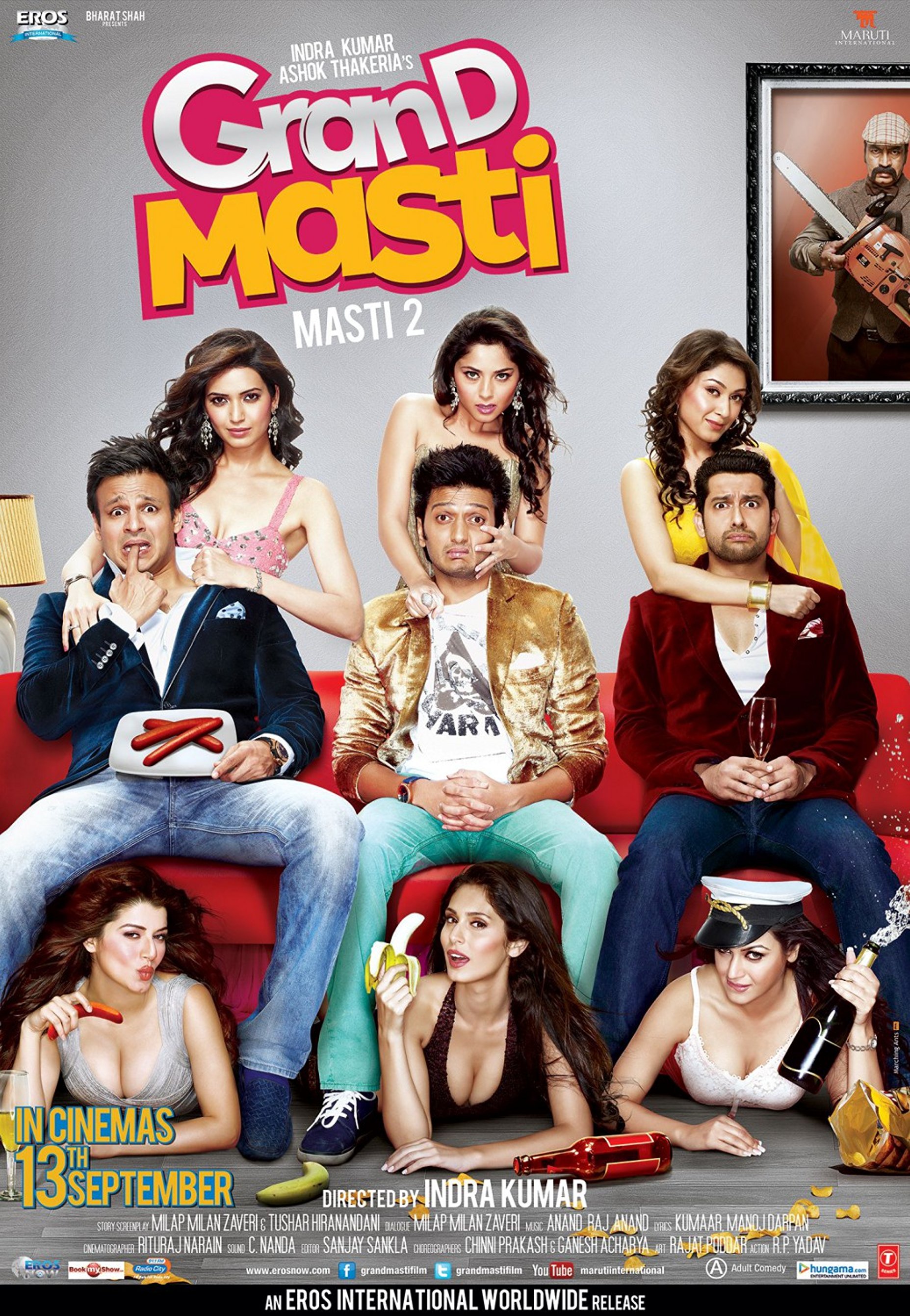 Grand Masti (2013) movie poster download