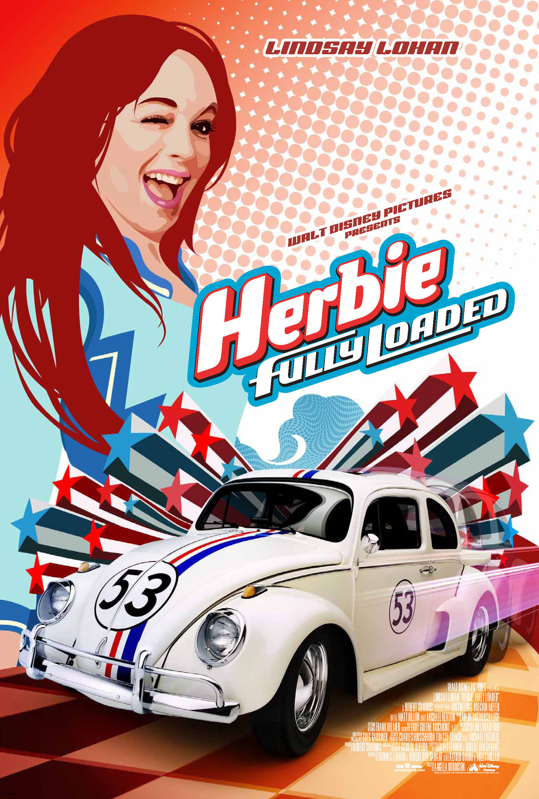 Herbie Fully Loaded (2005) movie poster download