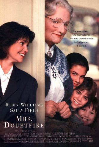 Mrs. Doubtfire (1993) movie poster download