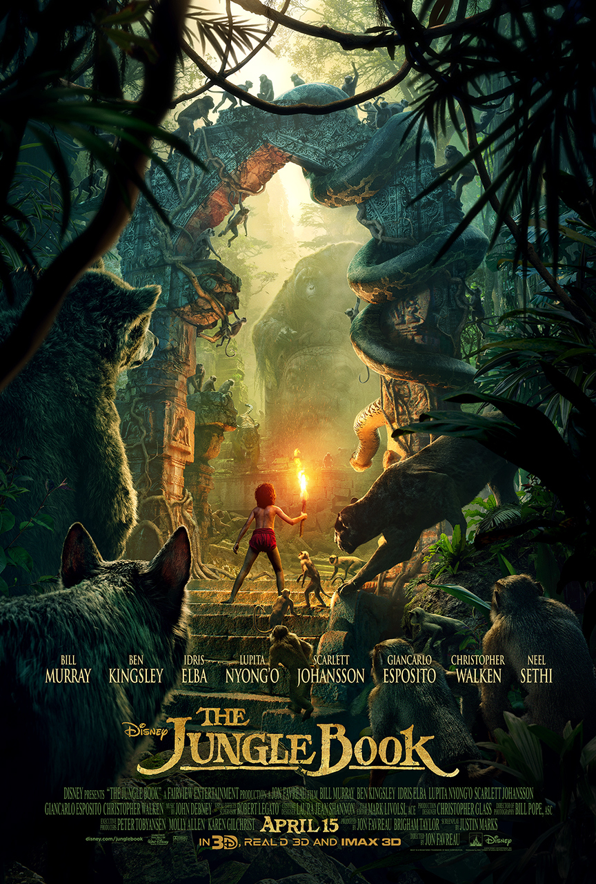 The Jungle Book (2016) movie poster download