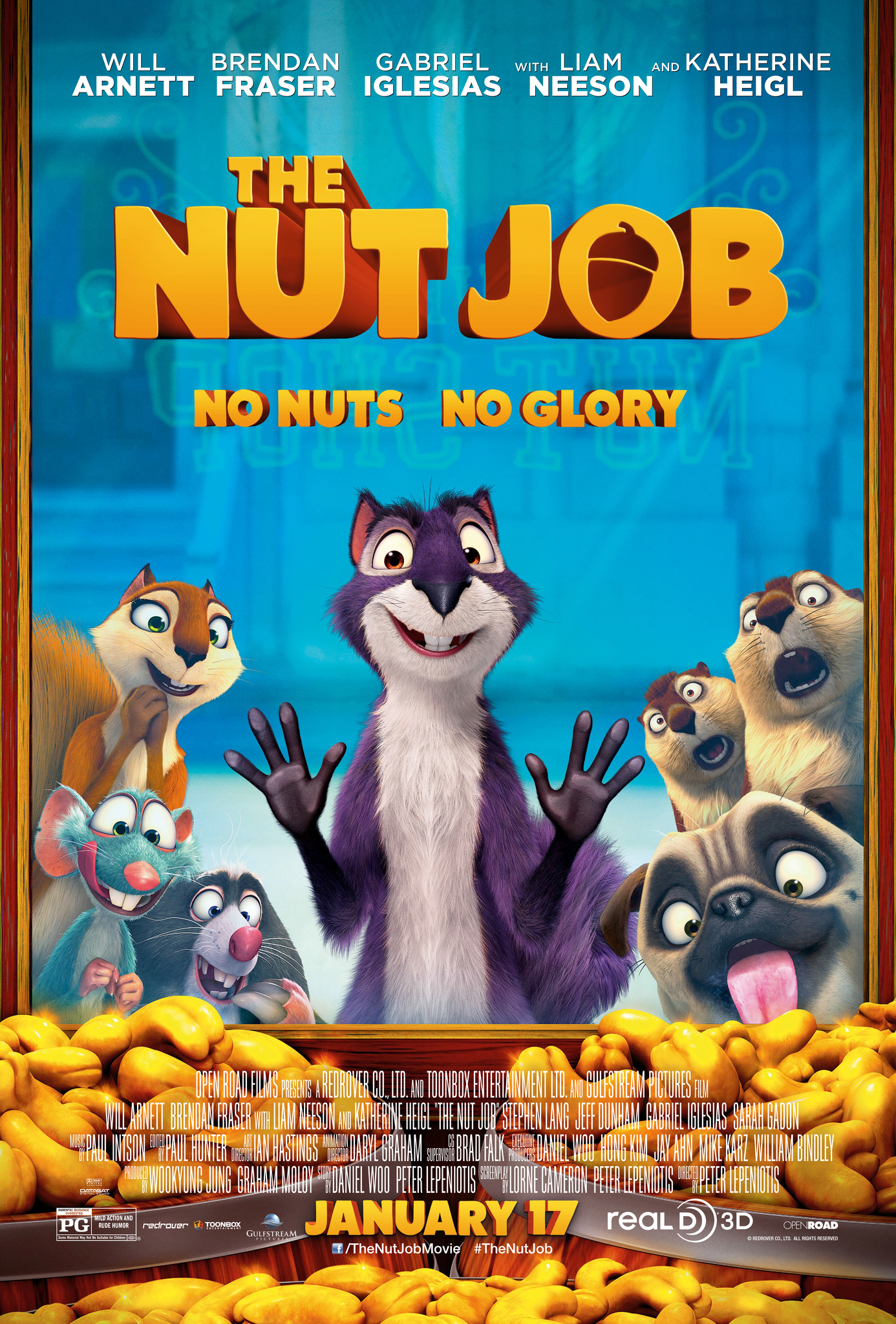 The Nut Job (2014) movie poster download