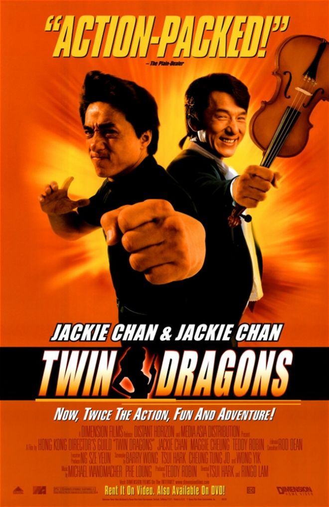 Twin Dragons (1992) movie poster download